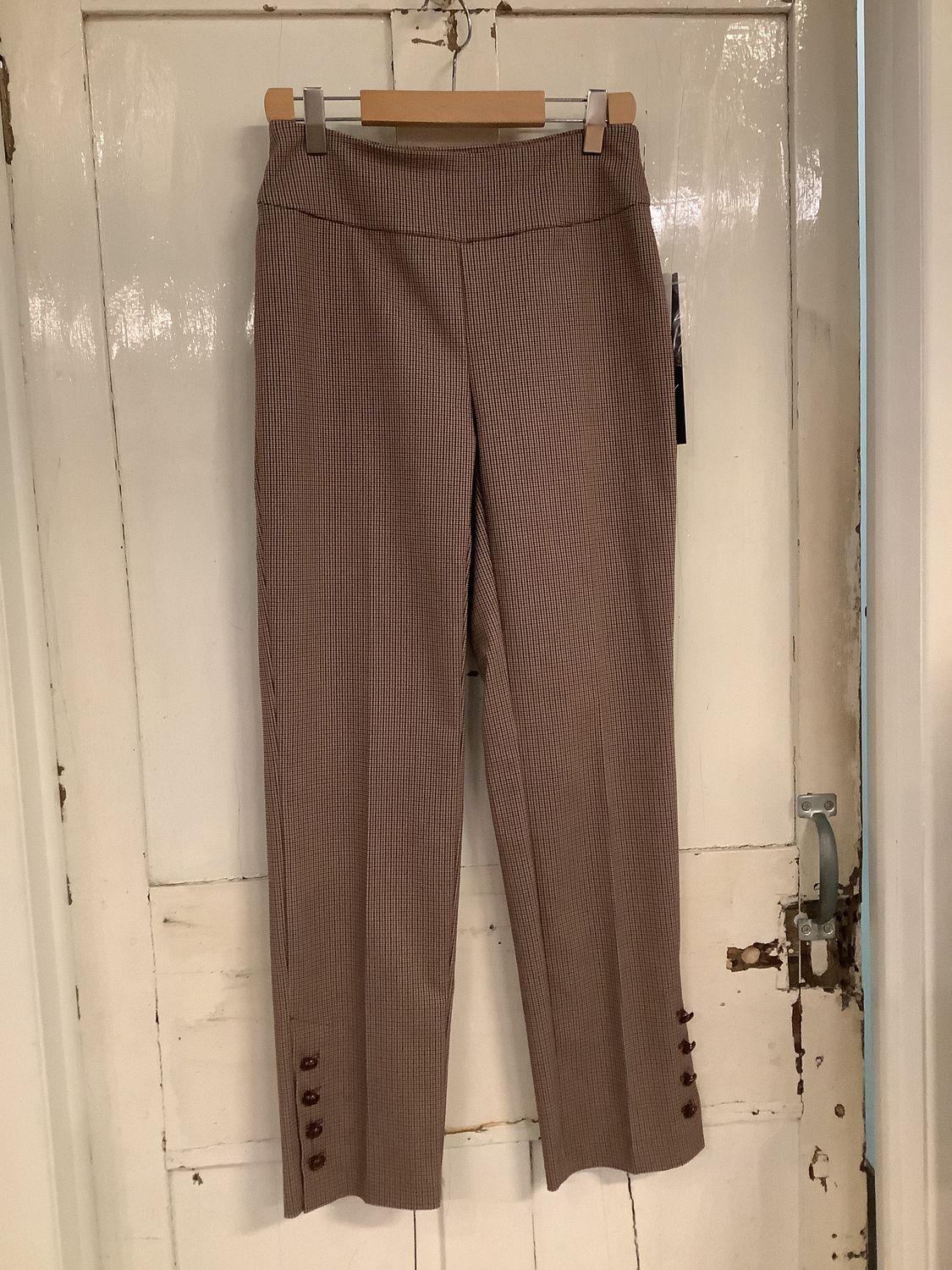 🇨🇦 Printed Pull Up Vent Ankle Pant - SALE -