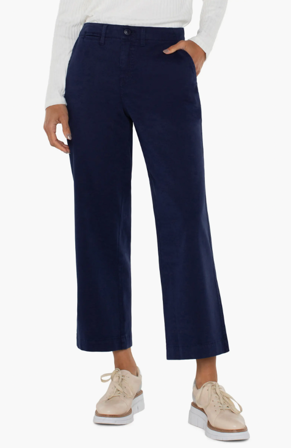 Wide Leg Crop Trouser - SALE -