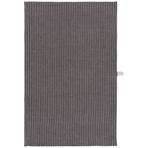 🇨🇦 Midnight Stripe Linen and Cotton Dishtowel