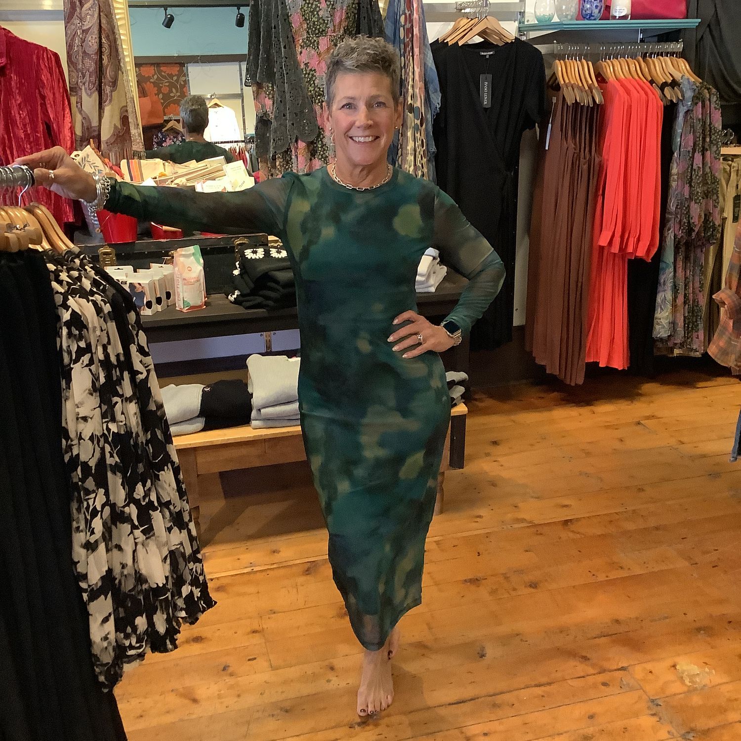Paloma Mesh Dress
