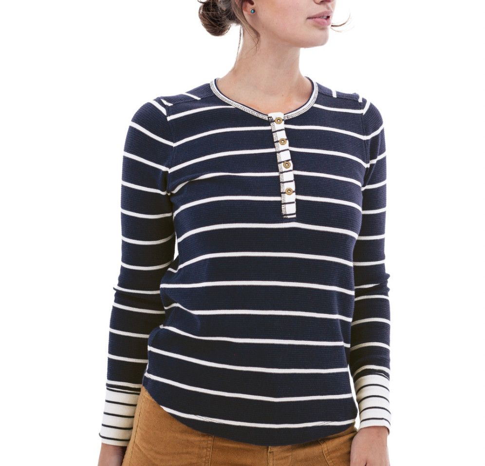 Nicole Striped Henley