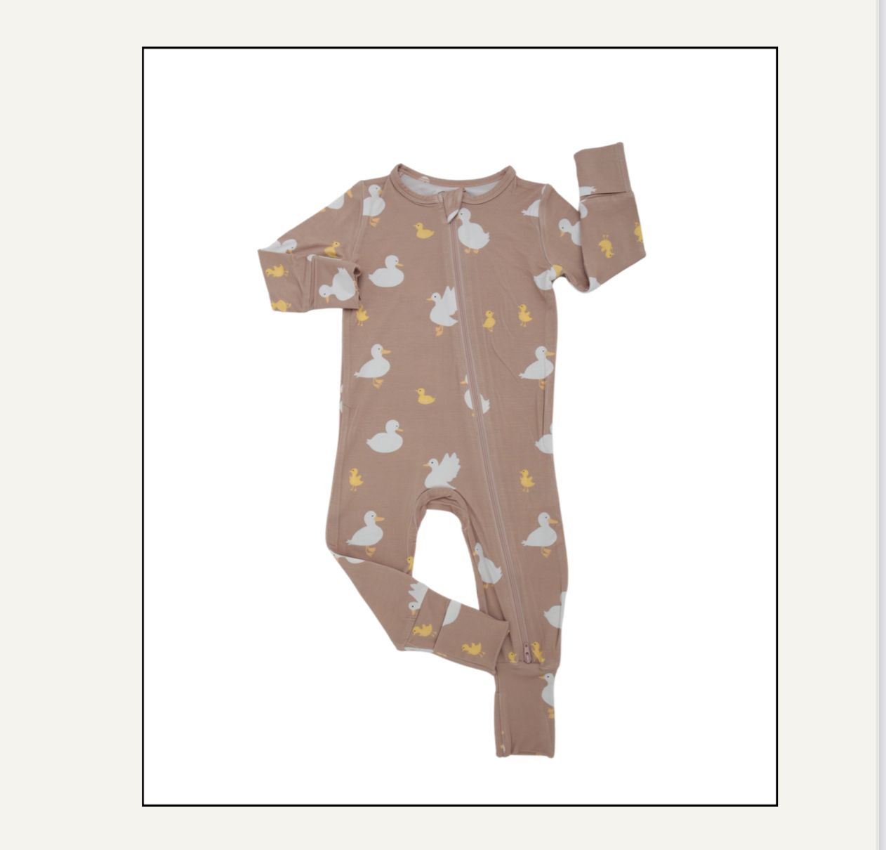 Baby Romper, Ducks
