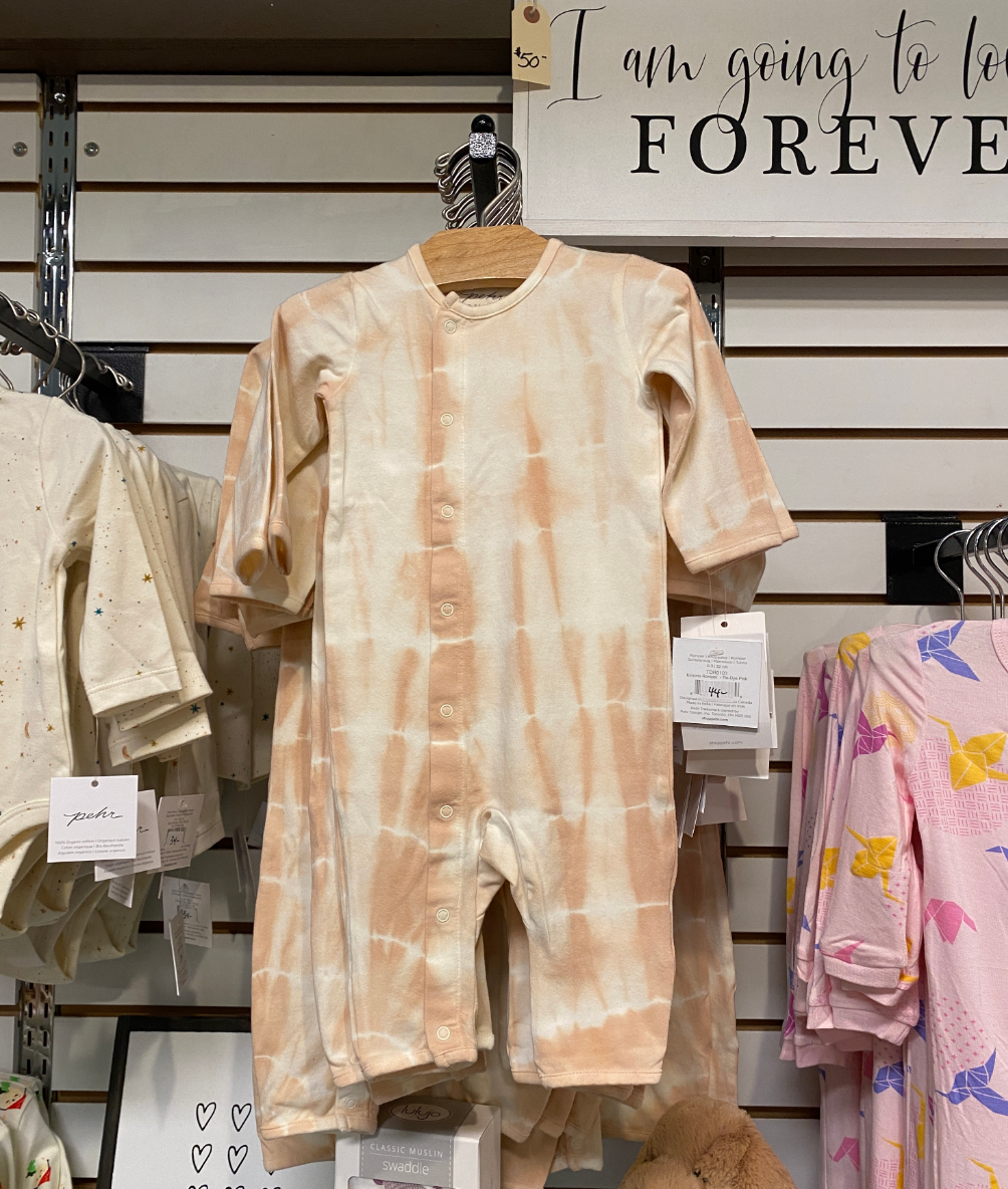 Kimono Romper, Tie Dye Pink