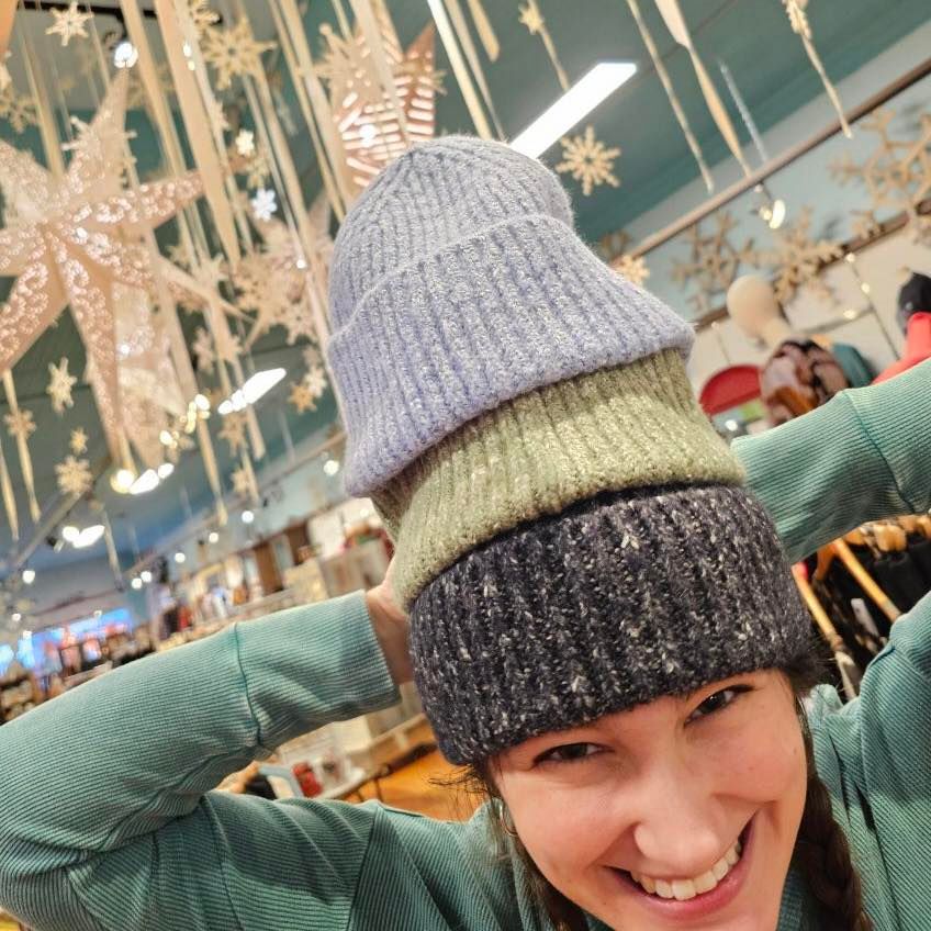 Sigourney Melange Knit Hat (3 colours)