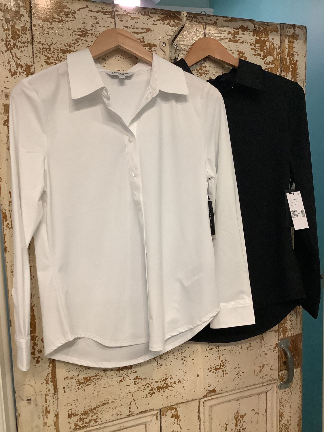 Button Front Blouse (2 colours) - SALE 50% OFF -