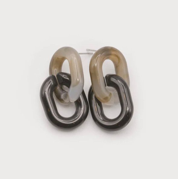 🇨🇦 Duo Intertwined Link Earring