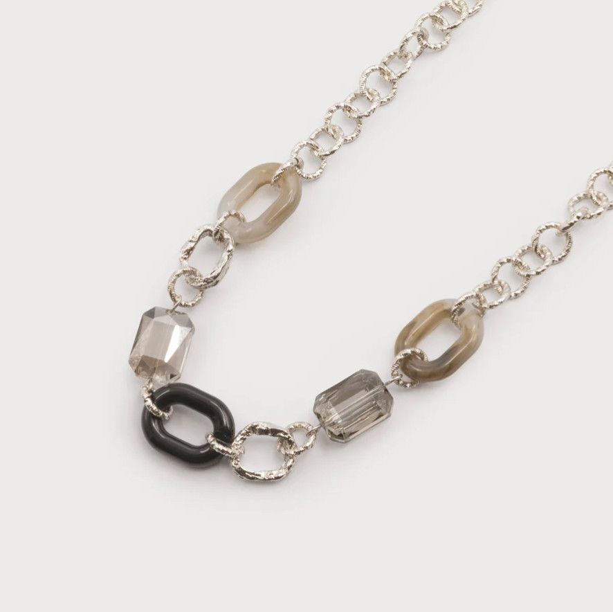🇨🇦 Short Textured Ring Necklace