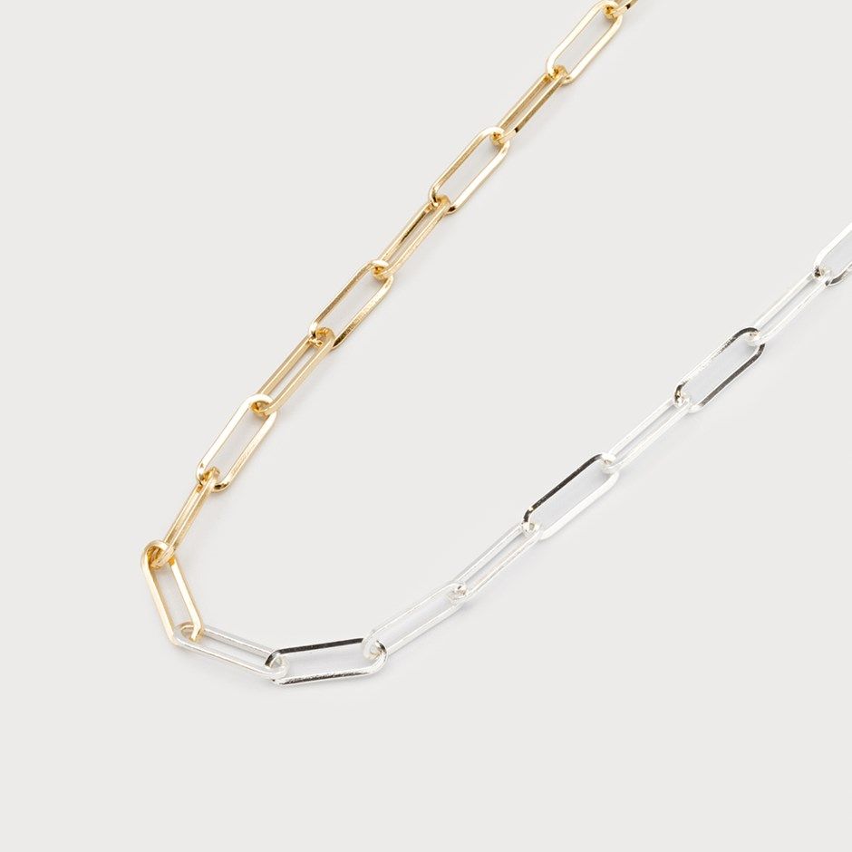 🇨🇦 Two Tone Chain Necklace