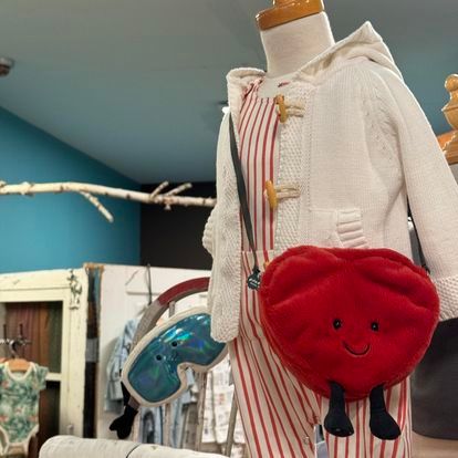 Amuseables Red Heart Bag