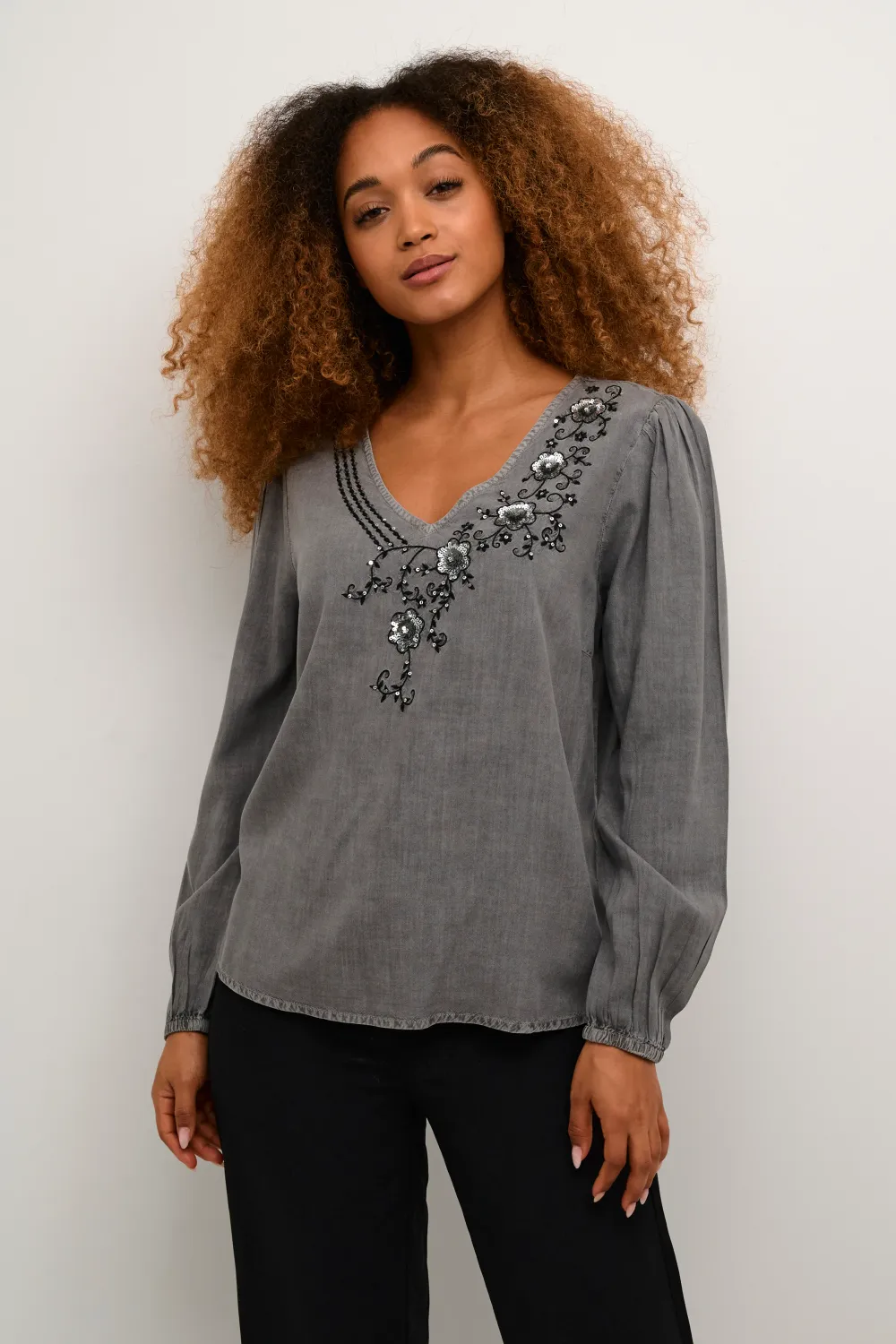 Sequina Blouse, Alloy - SALE -