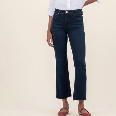 Kelsey Ankle Flare Inset Leg Denim, Investing - SALE -