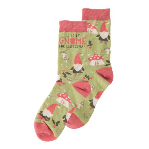Holiday Gnome Socks