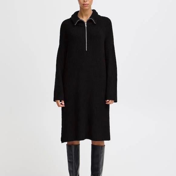 Corana Knit Zip Dress - SALE -