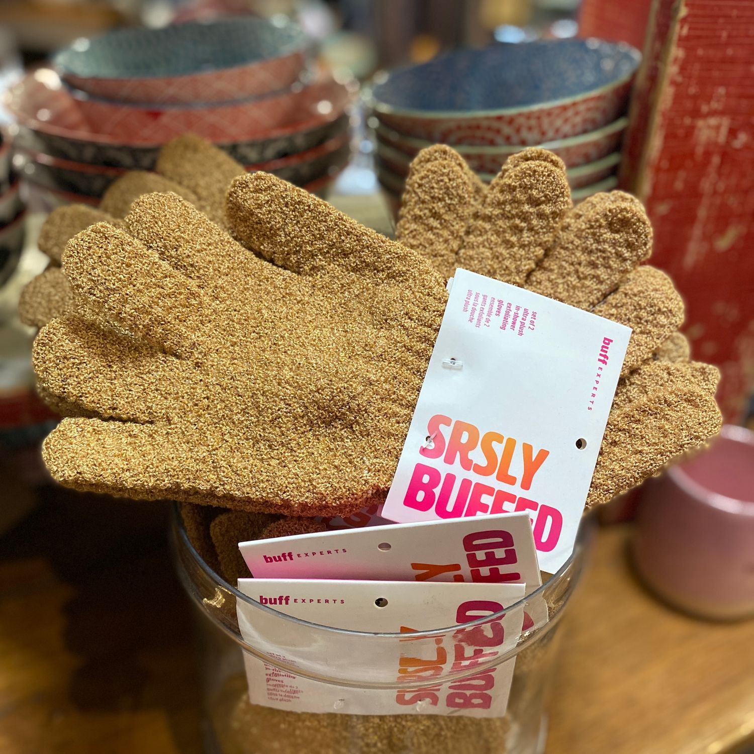 🇨🇦 Exfoliating Bath Gloves