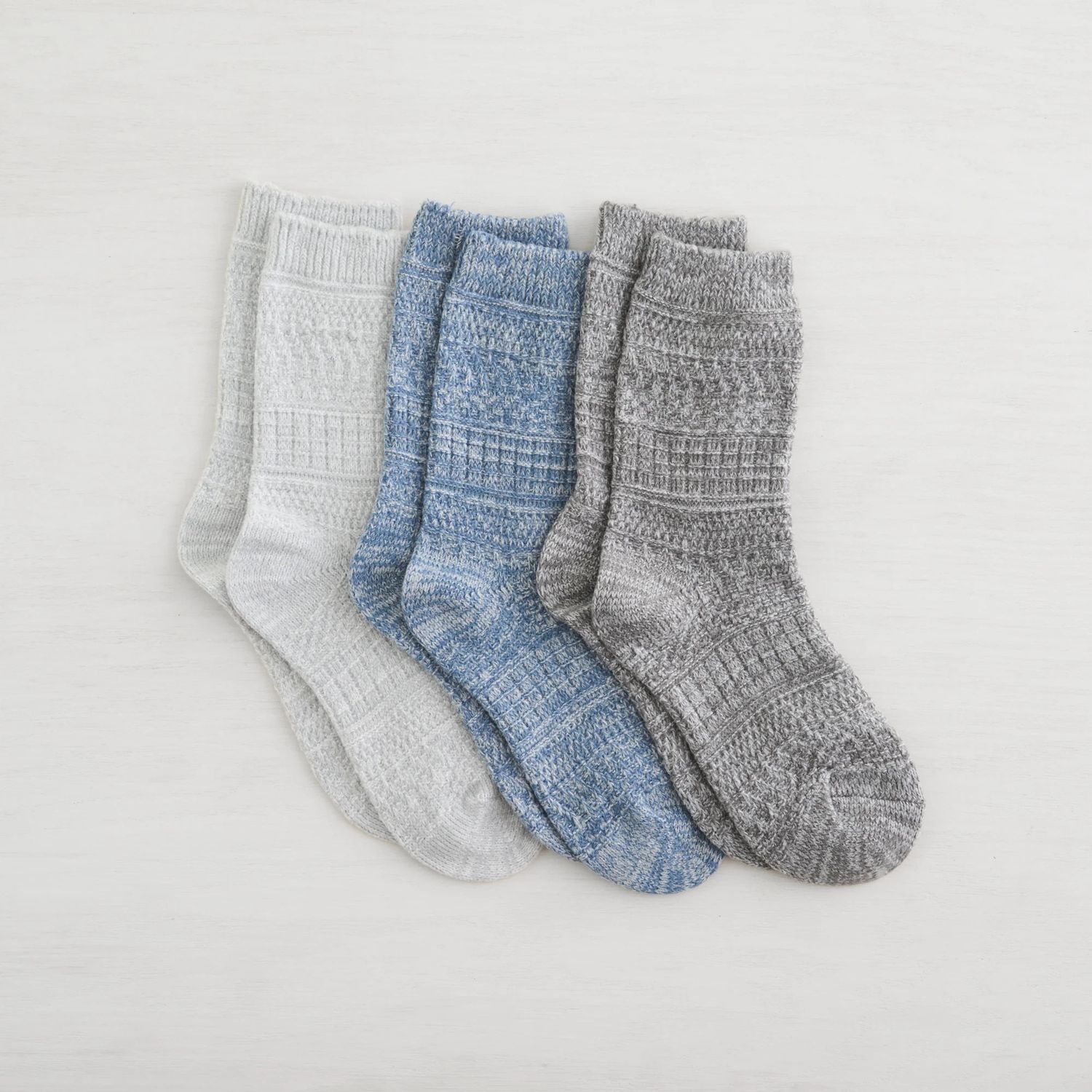 3pk Soft Cabin Crew Socks