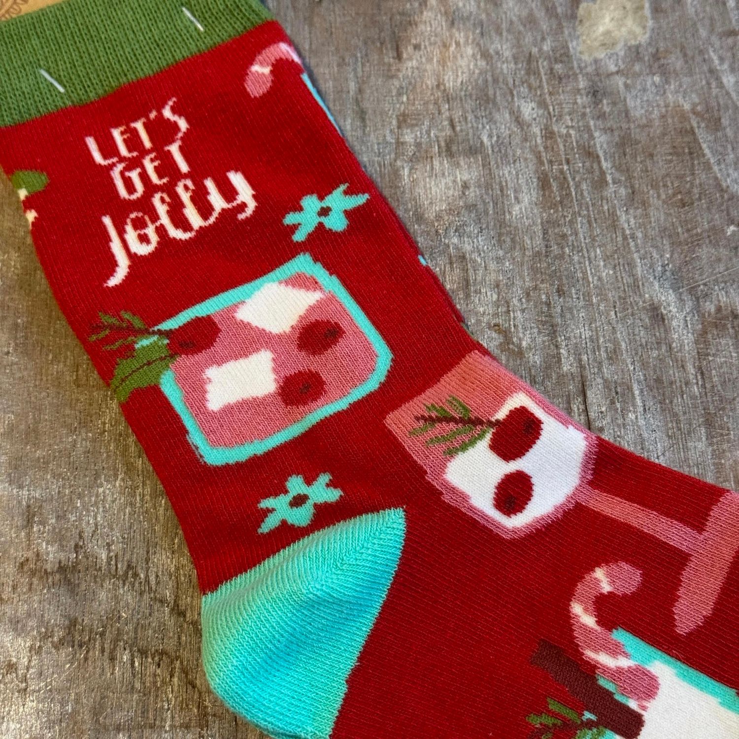 Holiday Cocktail Socks