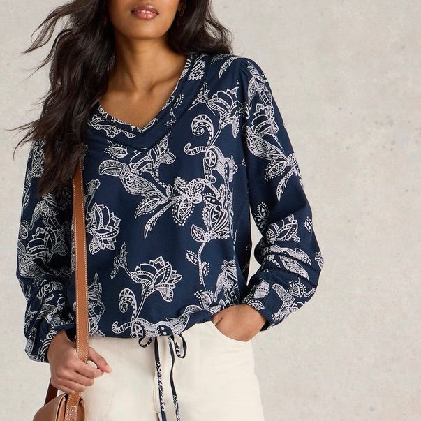 Betty Tie Hem Blouse