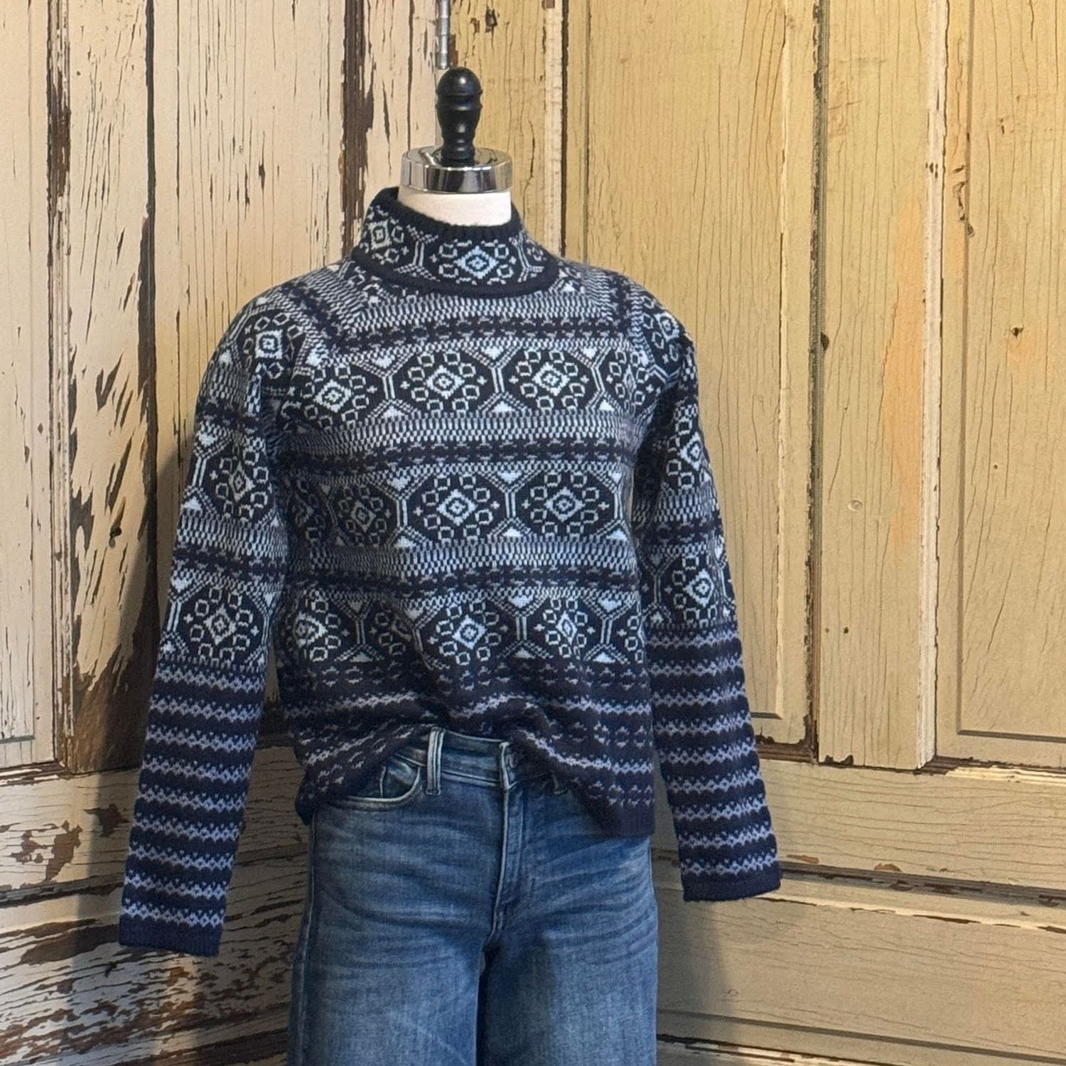 Melrose Fair Isle Sweater - SALE -