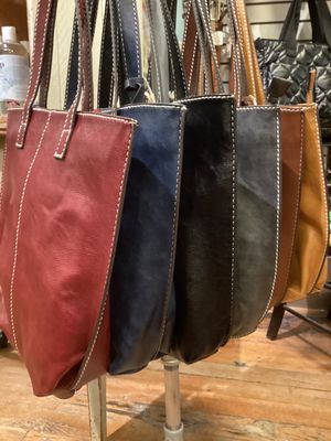 Vegan &#39;Tall&#39; 3 in 1 Tote Bag (6 colours)