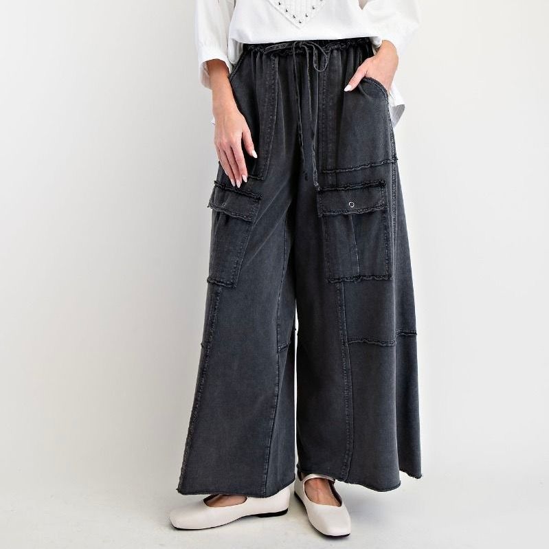 Terry Knit Cargo Sweatpants