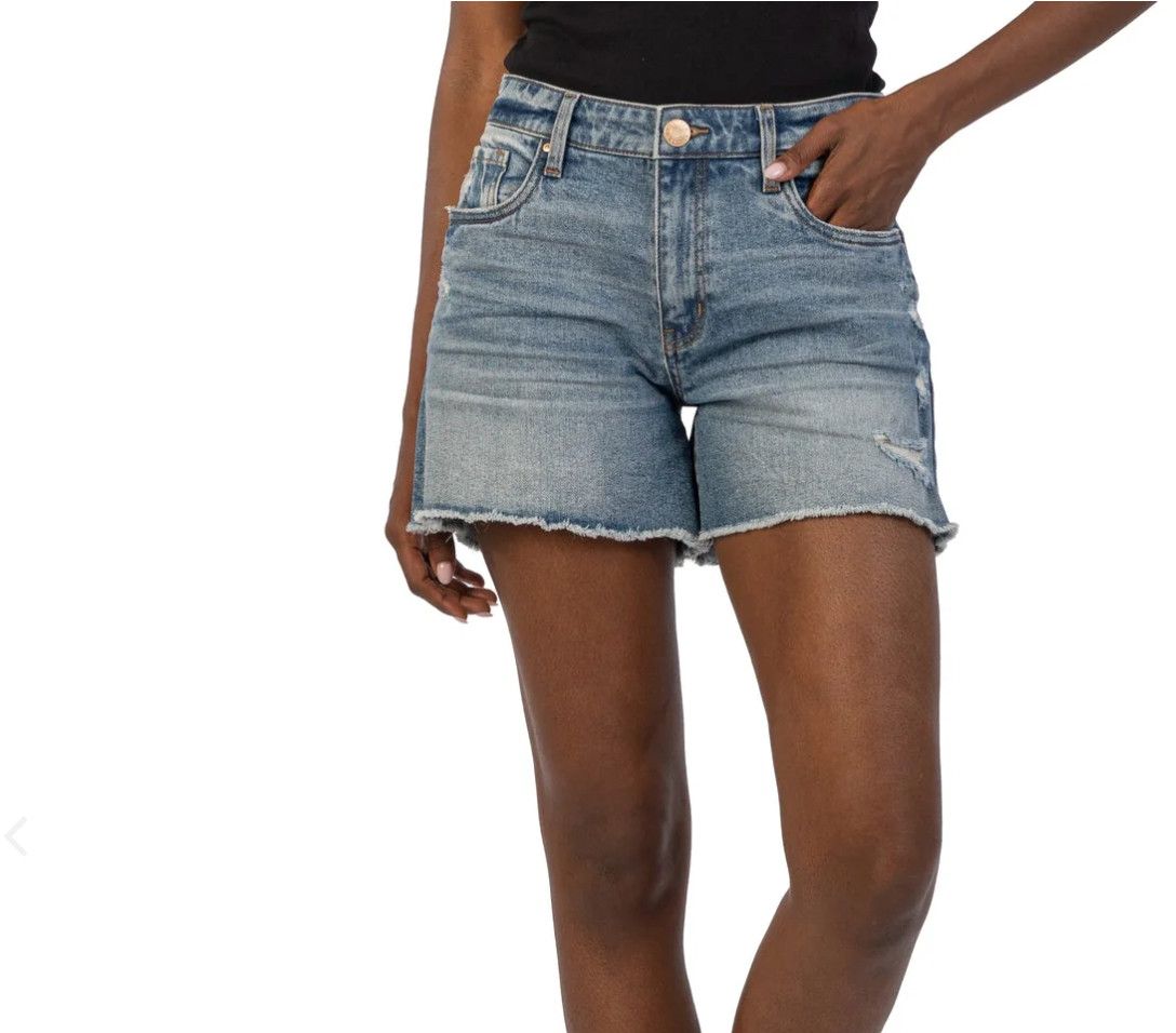 Jane High Rise Short w/ Fray Hem, Incorporated