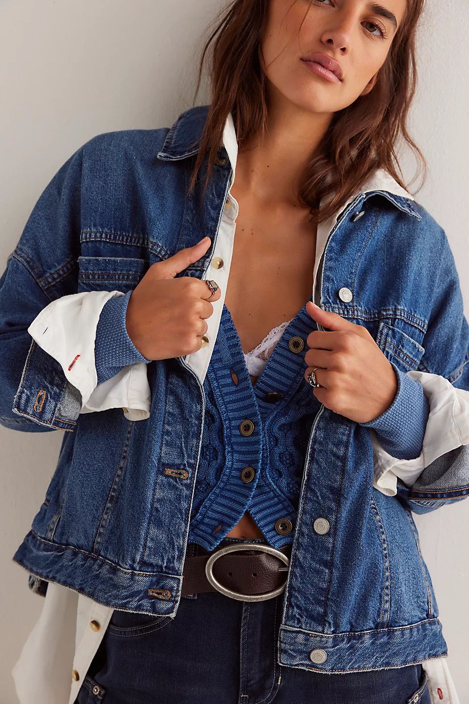 Opal Swing Denim Jacket