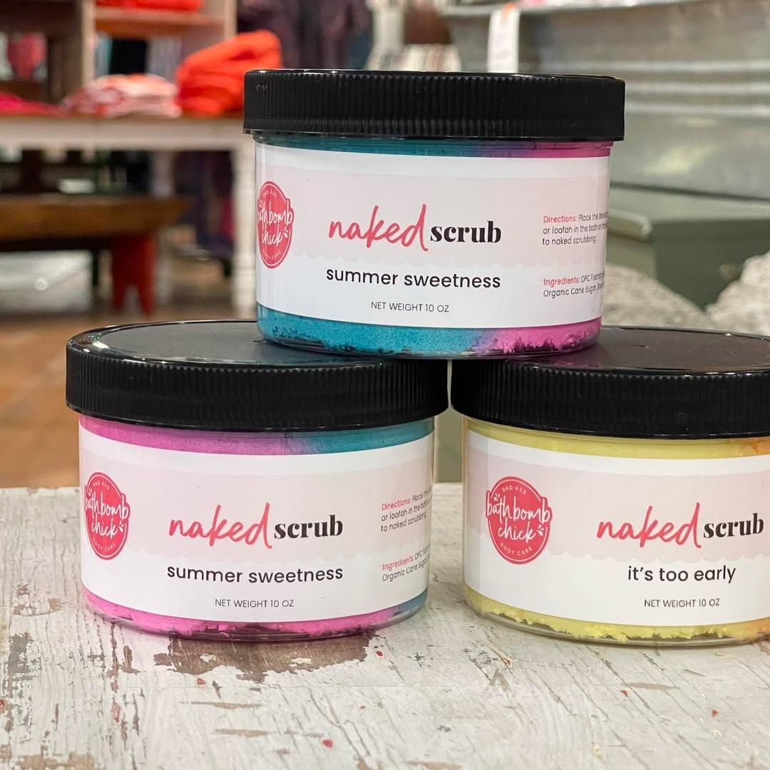 🇨🇦 Naked Scrub (3 scents)
