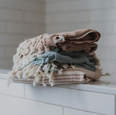 🇨🇦 Turkish Diamond Towel (14 colours)