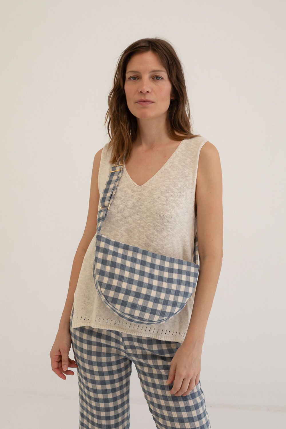 Gover V Neck Knit Tank Top