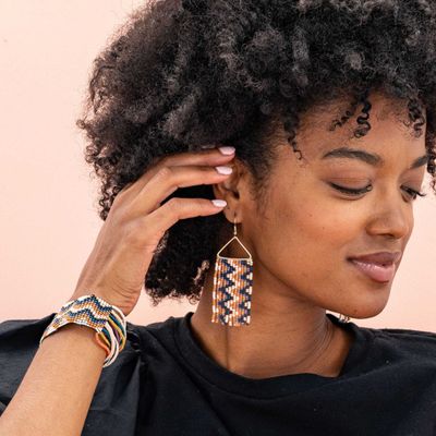 Charlie Half Woven Stretch Bracelet (2 colours)