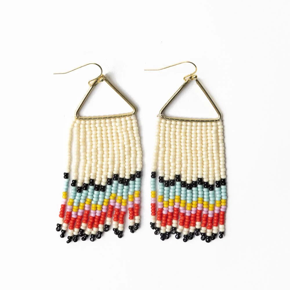 Whitney Scalloped Fringe Earring