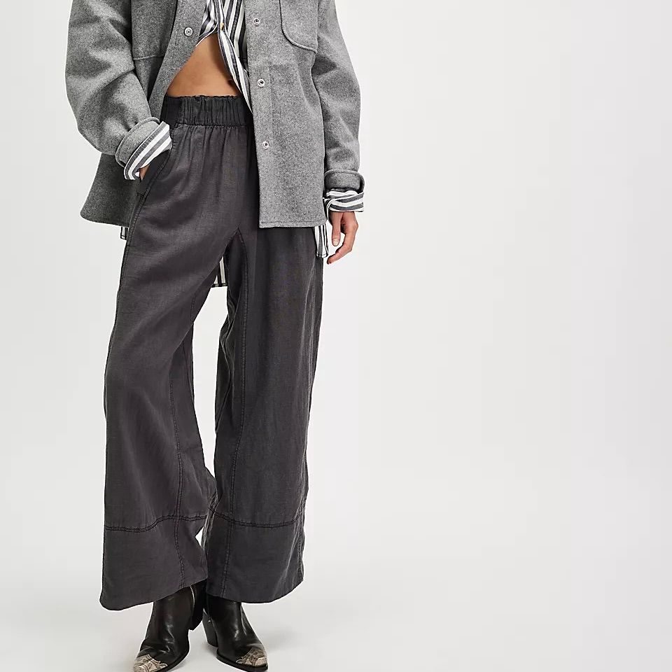 Days End Linen Pull On Pant