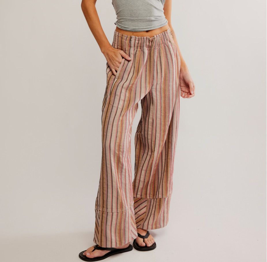 Days End Linen Stripe Pant (2 colours)