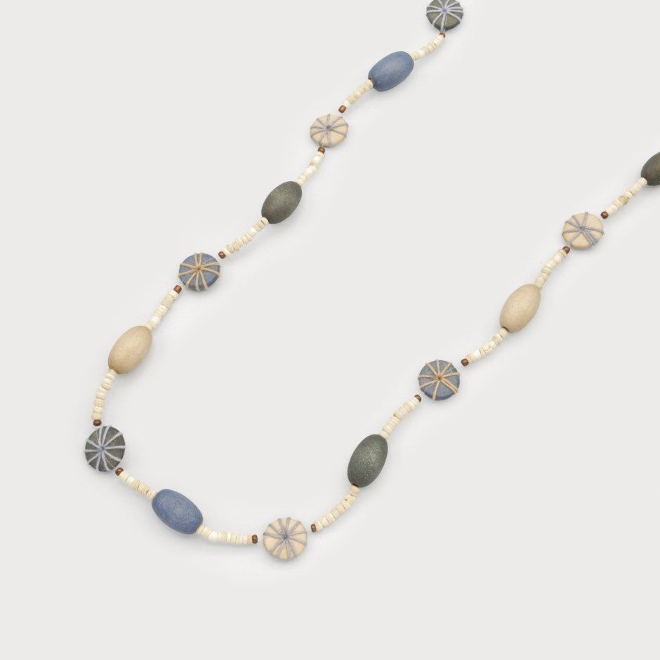 🇨🇦 Long Necklace With Wood &amp; Shell (2 colours)