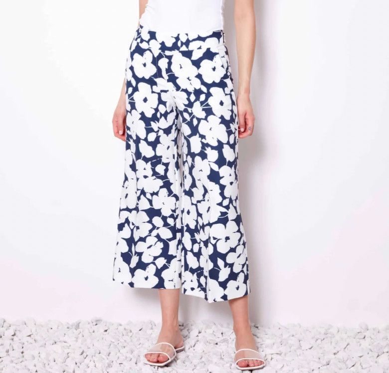 🇨🇦 Poppy Amalfi Wide Leg Crop Pant - SALE -