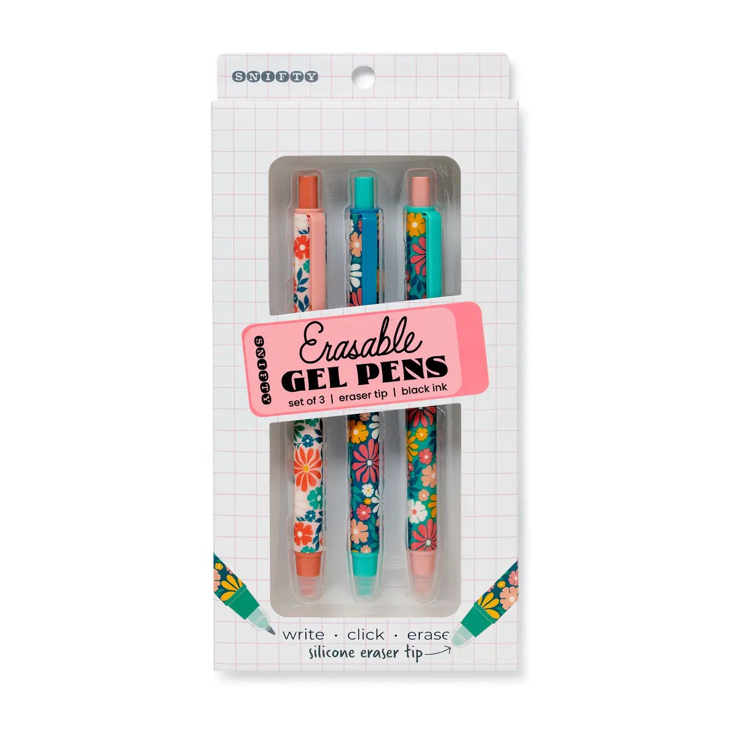 Erasable Pens Bloom- 3 pk