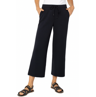 Pull On Wide Leg Crop Pant