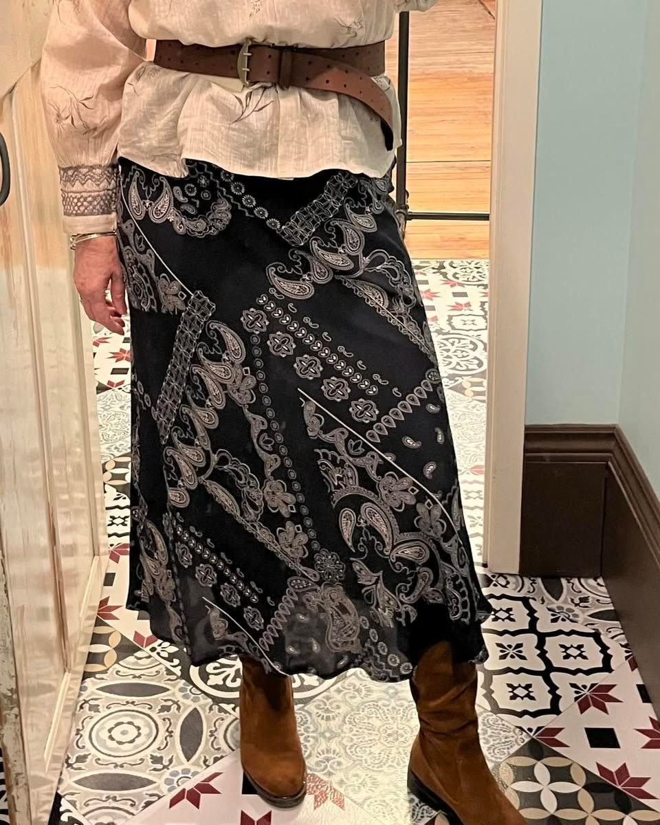 Laurina Bandana Print Skirt - SALE -