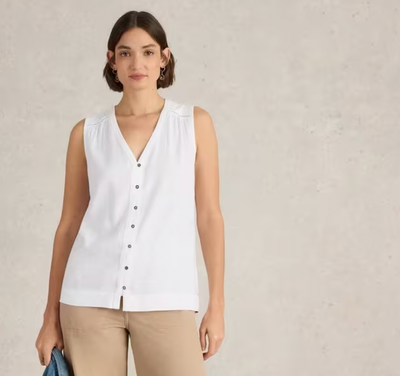 Delilah Button Top