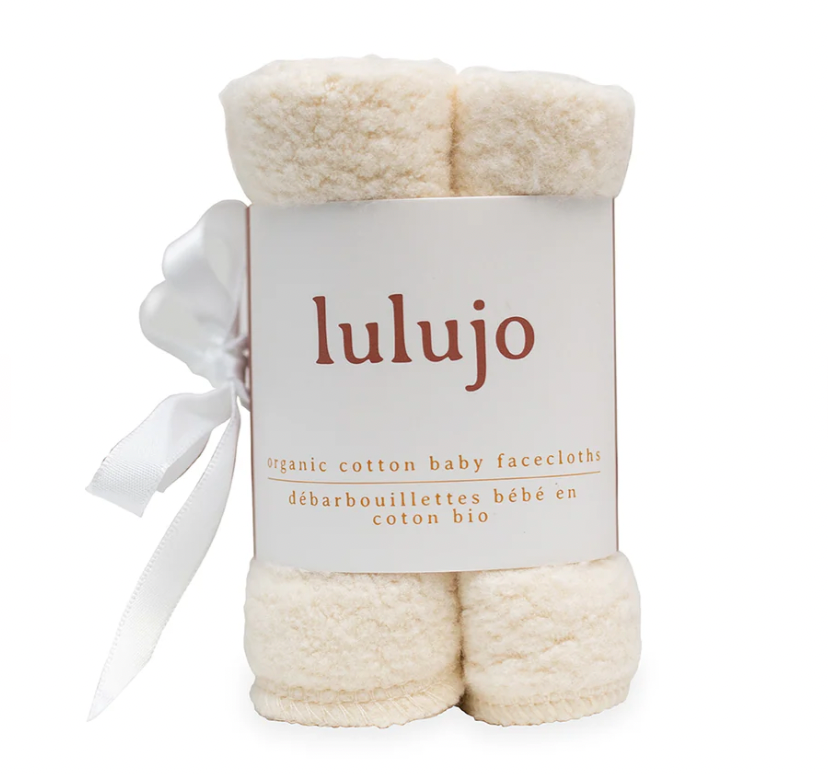🇨🇦 Organic Cotton Wash Cloths, 4pk