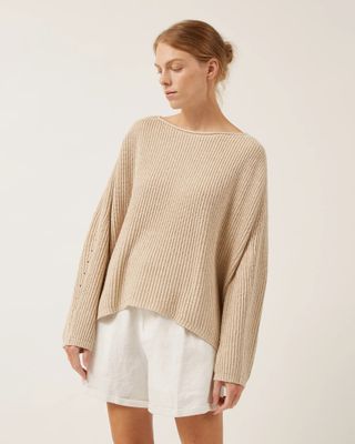 Codie Silk &amp; Cotton Sweater