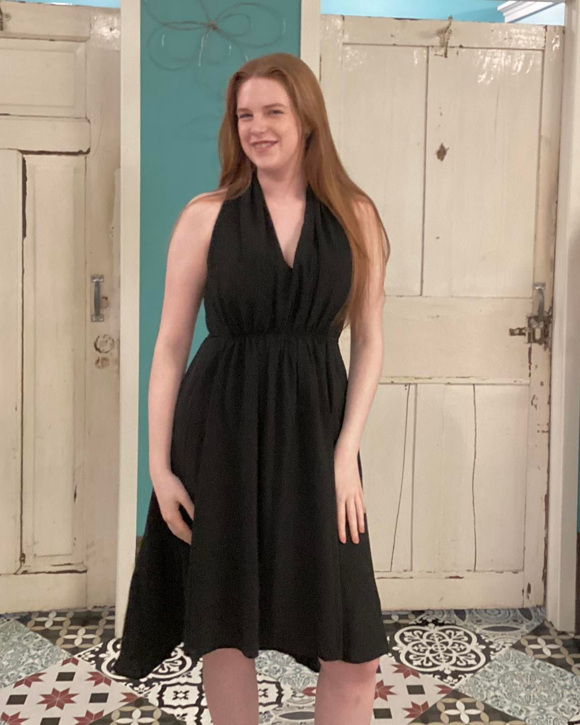 Short Pleated Dress