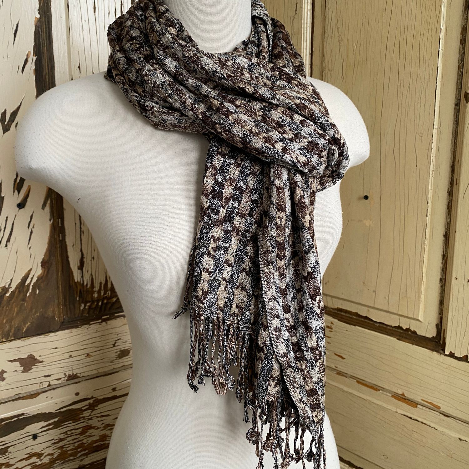 Box Stripe Scarf