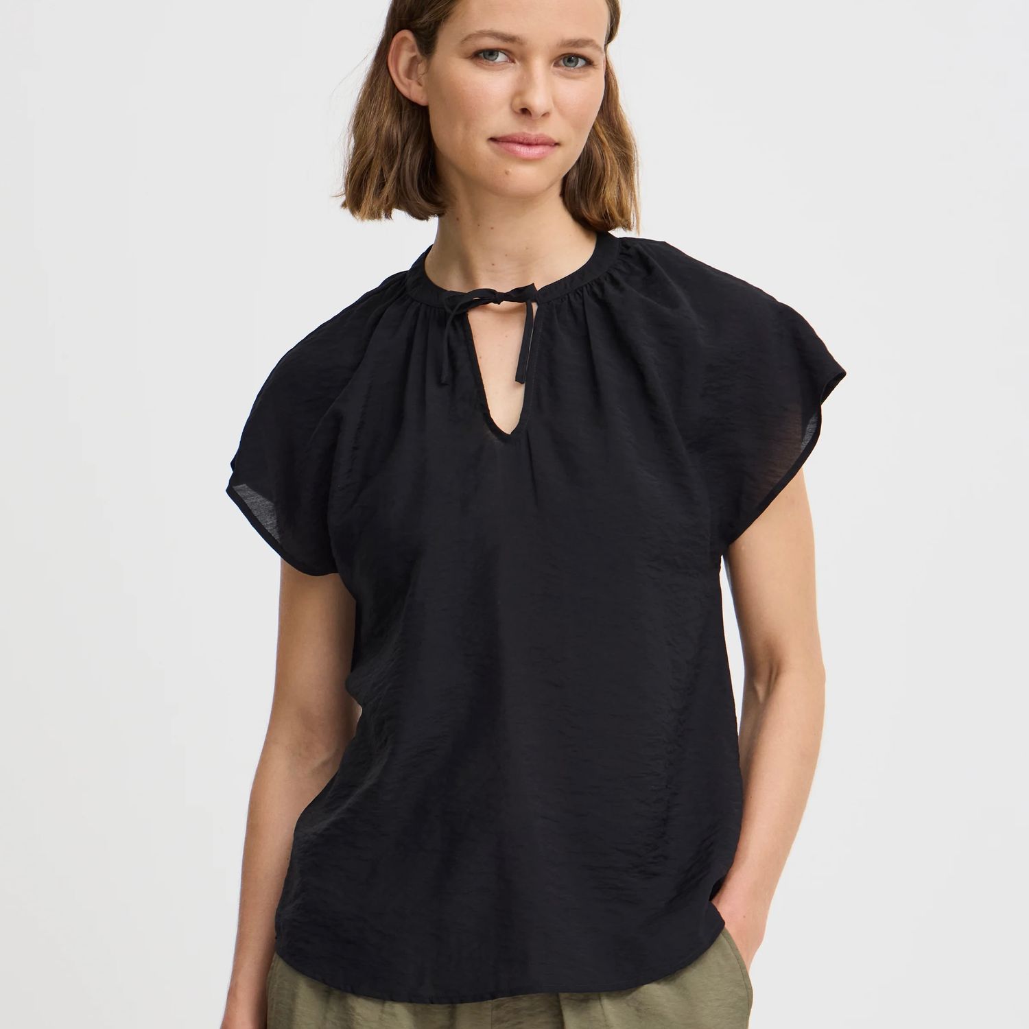 Hailey V Neck Top