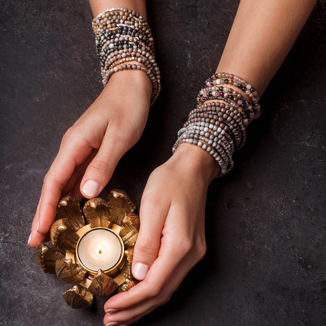 Stone Wrap Bracelet/ Necklace (15 styles)