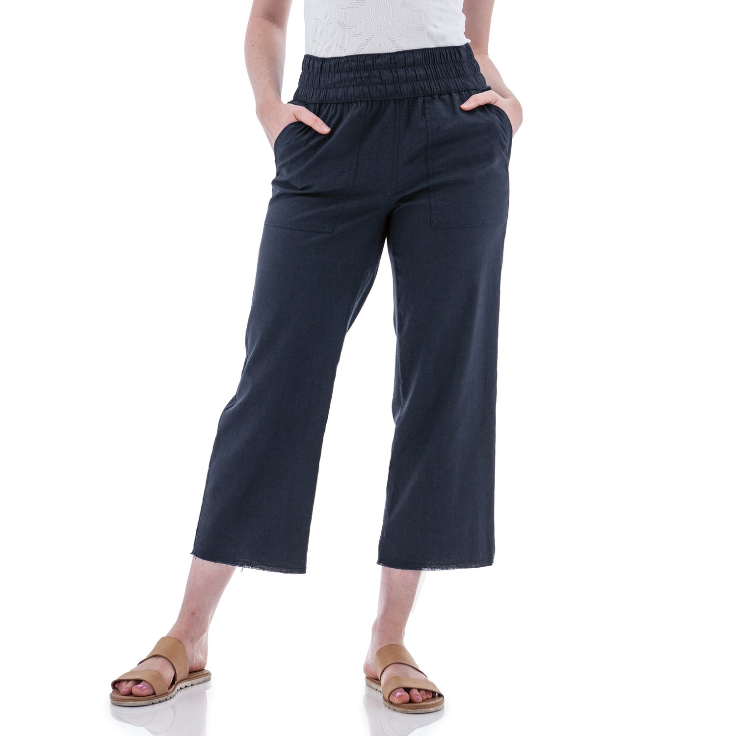 Temple Pull-On Crop Pant