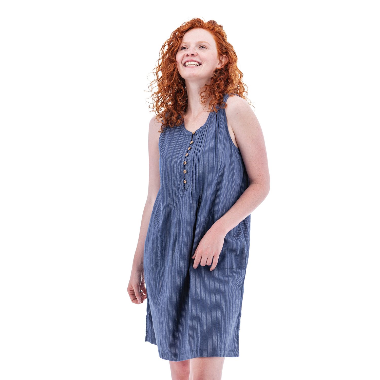 Breezy Pintuck Swing Dress - SALE -