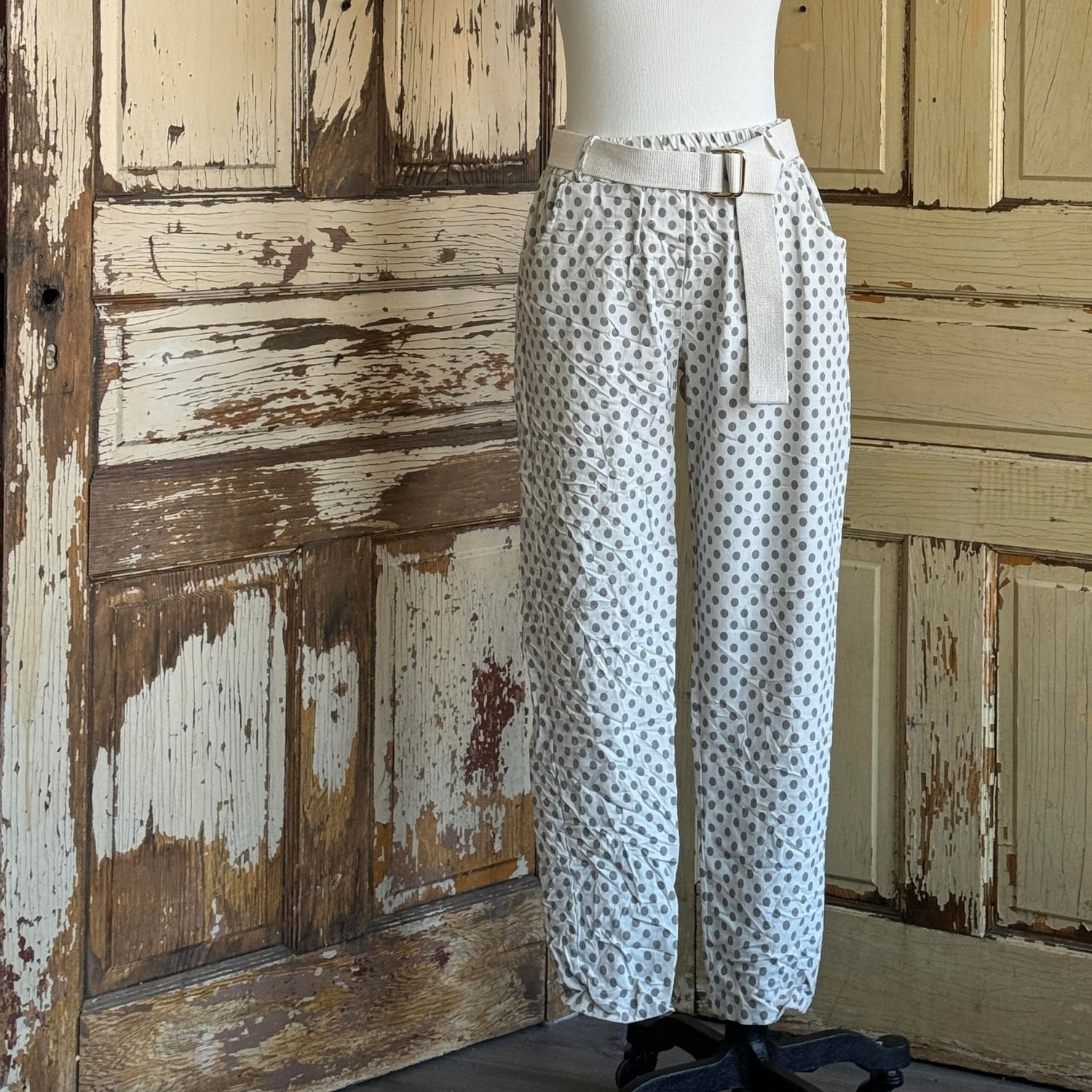 🇨🇦 Polka Dot Pant with Belt (2 colours)