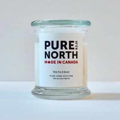 🇨🇦 Pure North Soy Candle, White Pine &amp; Balsam
