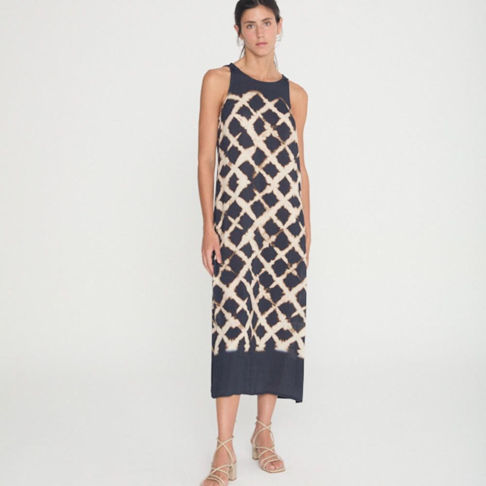 Saucese Geometric Print Dress